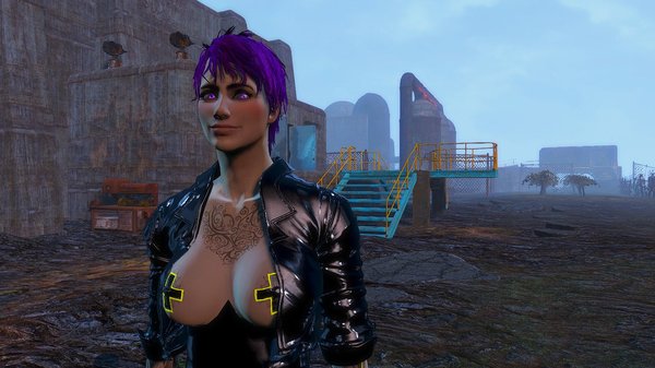 Не часто Ева улыбается! Fallout-4 (Сборка 6.4)