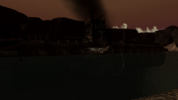 Сама подлодка после атаки Тантрума