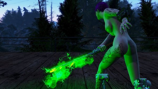 Утренние тренировки Евы.. Fallout-4 (Сборка 6.4)