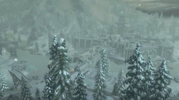 Вид на Виндхельм.. SkyrimSE (сборка 6.0)
