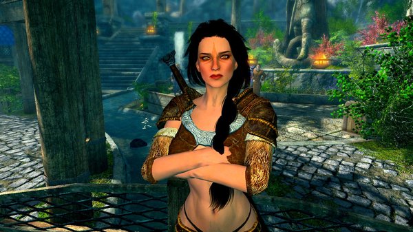 Рия, молодая Соратница. SkyrimSE (сборка 6.0)