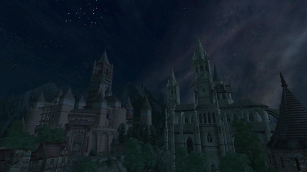 Ночной город.