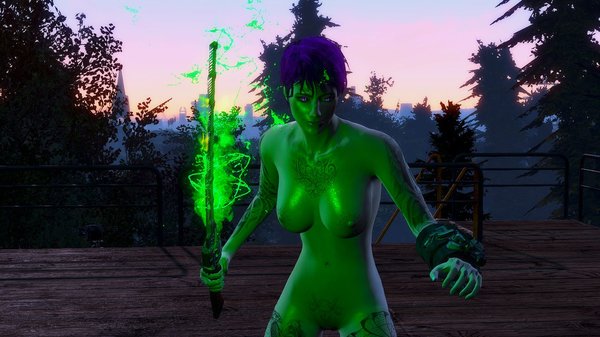 ЕВА с плазменой катаной. Fallout-4 (Сборка 6.4)