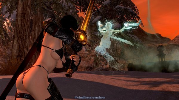 Нора и призрак.. SkyrimSE (сборка 6.0)