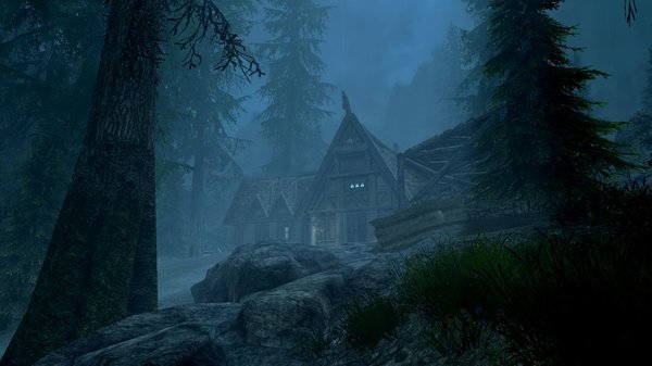 Ночь.. SkyrimSE (сборка 6.0)