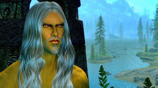 Новое лицо в моём Скайрим )