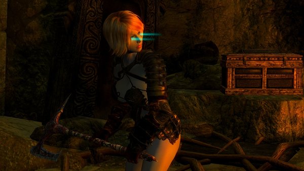 Иногда Довакин вместо драугров видит это.. ;)