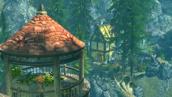 Два дома рядом, через ущелье - редкость!