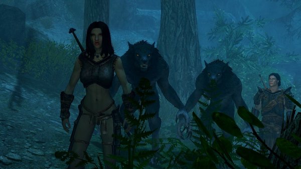 Тиффи и лохматые друзья..