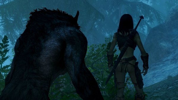 Ночью.. SkyrimSE (сборка 6.0)