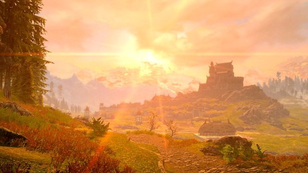 Дорога на Вайтран.. SkyrimSE (сборка 6.0)