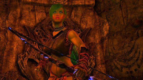 Тифи у стены слов.. SkyrimSE (сборка 6.0)