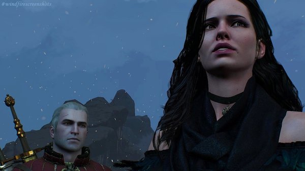 Йеннифери Геральт.. Ведьмак III (сборка Торна)