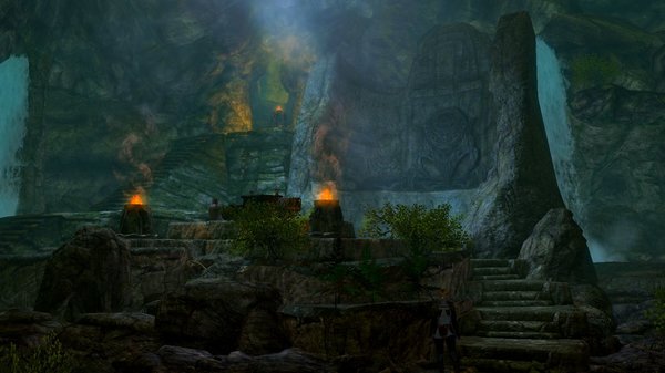 В Ветренном Пике - стена слов.