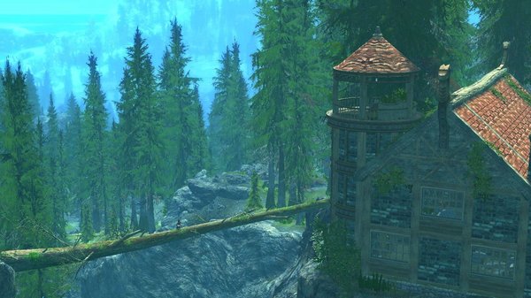 Новый дом Велены. И она где-то сидит..,