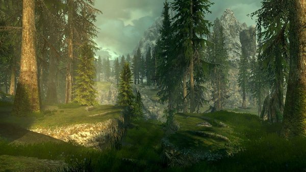 Солнце из-за туч.. SkyrimSE (сборка 6.0)