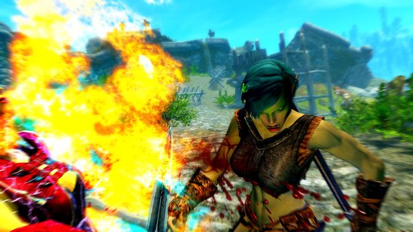 Тифи знает что делать с Талморцами! ;)