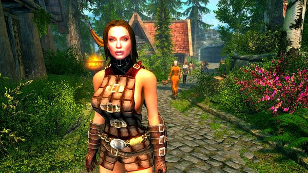 Анджелина в Вайтране.. SkyrimSE (сборка 6.0)