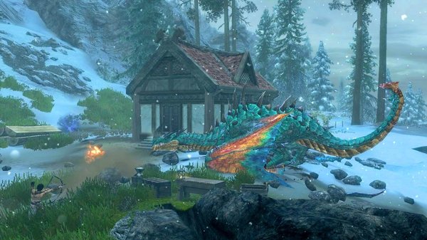 Дракон прилетел.. SkyrimSE (сборка 6.0)