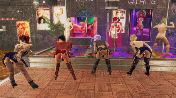 Танец "Похлопай по попе".