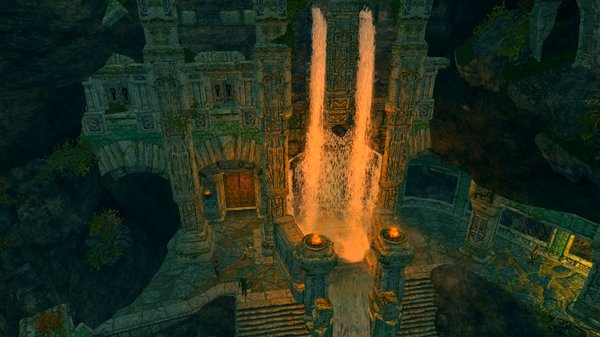 Водопады Маркарта.. SkyrimSE (сборка 6.0)