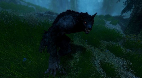 Вервольф дикарь.. SkyrimSE (сборка 6.0)