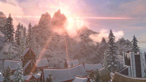 Закат над Винтерхольдом..