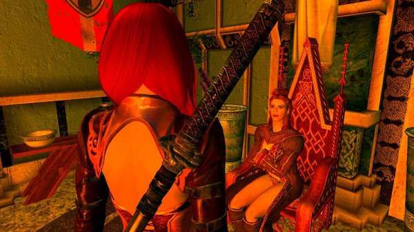 Потема пришла к Элисиф.