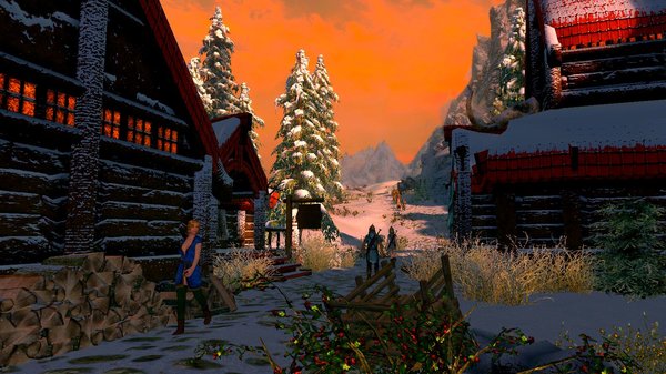 Вечер в Винтерхолде.. SkyrimSE (сборка 6.0)