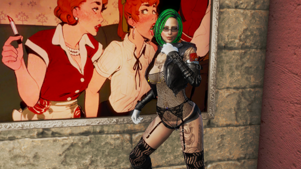 Валькирия с новой причёской.