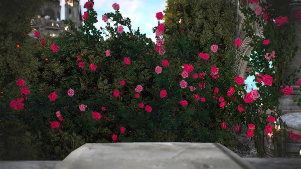 Кусты роз.. Ведьмак III (сборка Торна)