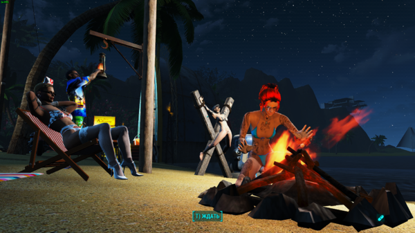 Айви:-"Давай распятую рейдершу защекочем".