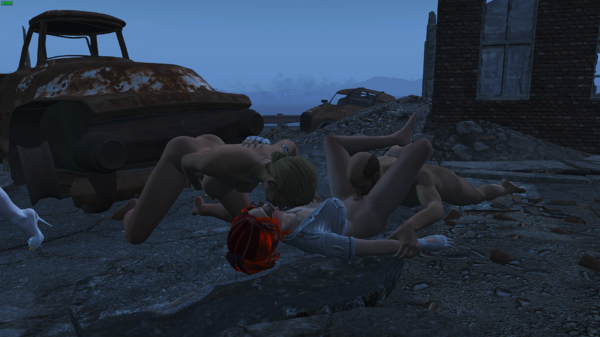 Айви и Габриель:-"А сейчас мы тебя зацелуем".