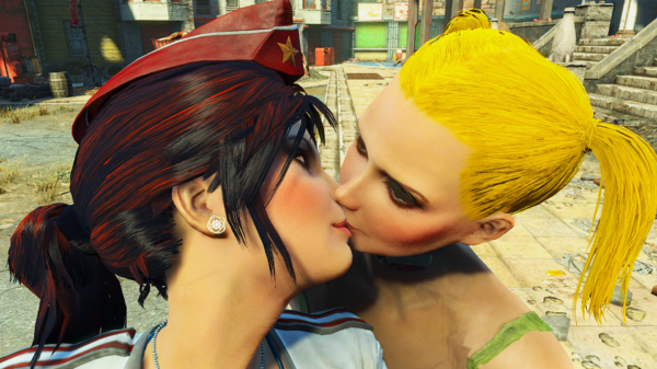 Девичью нежности. Алиса и Мародёр Стаи.