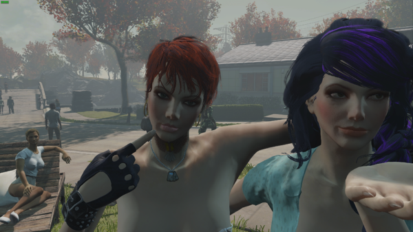 Слева Алиса справа Нора.