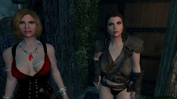 Девчата в Рифтене.. SkyrimSE (сборка 6.0)
