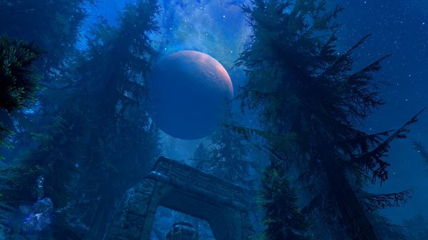 Ночь... SkyrimSE (сборка 6.0)