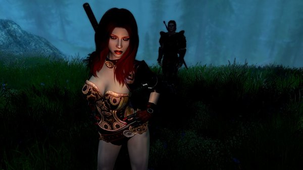 ПОТЕМА и Бикки в тени.. SkyrimSE (сборка 6.0)