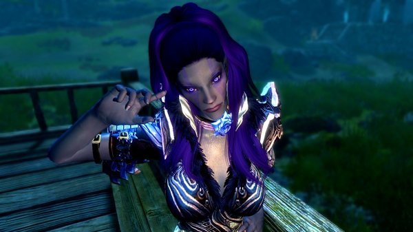 Фиолет - получилась слишком фиолетовой )))