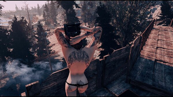 Мужественная спина ;) Fallout-4 (Сборка 6.5)