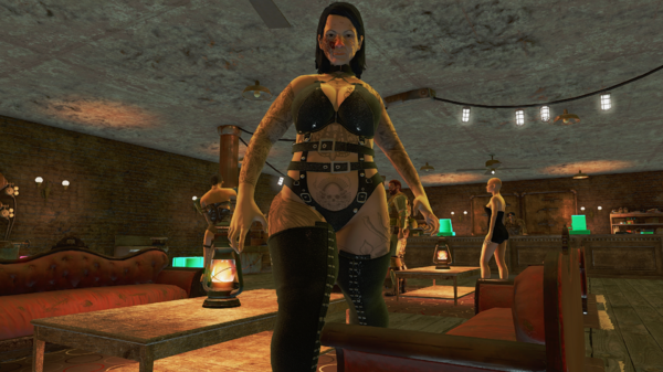 Шлюха в «Торговом центре рейдеров».