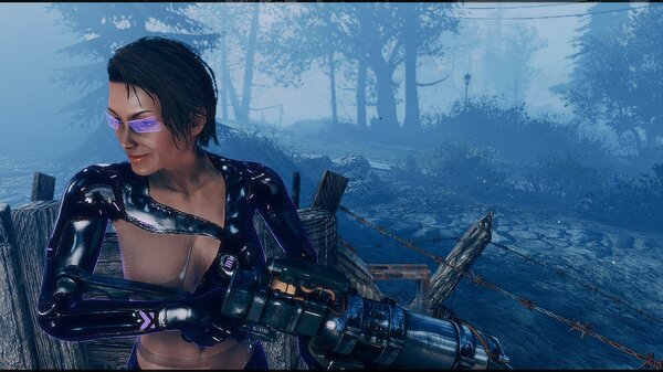 Девица на посту.. Fallout-4 (Сборка 6.5)