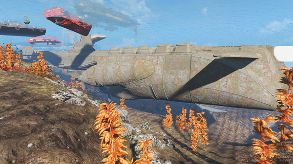 Подводная лодка в Fallout 4