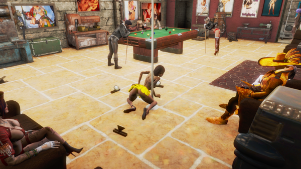 Айви пошла в душ.