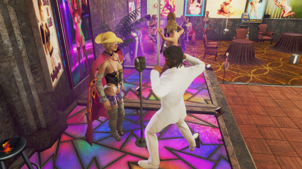 В на танцполе Нового отеля Роксфорд.