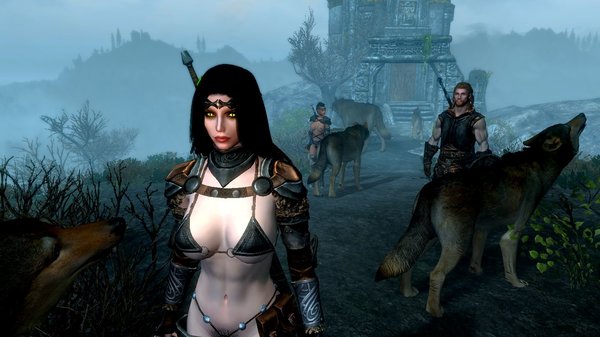 Вервольфы в гостях у стаи Маркарта..