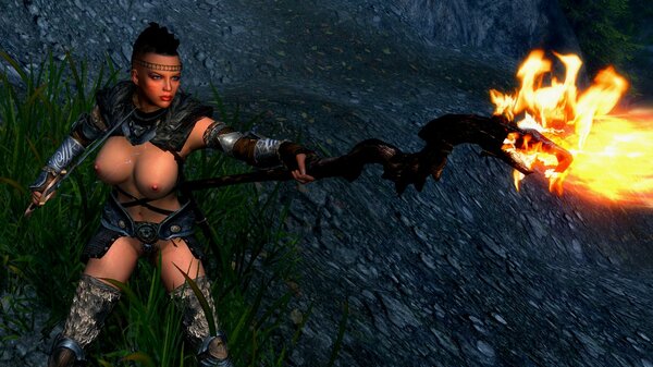 Боевая Карли.. SkyrimSE (сборка 6.0)