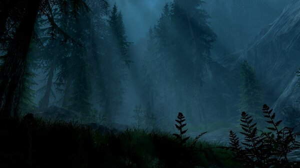 Лунная ночь.. SkyrimSE (сборка 6.0)