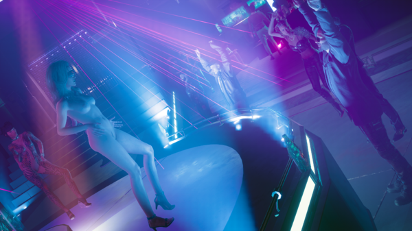 Стриптизёрша:-"А теперь ты доволен?".