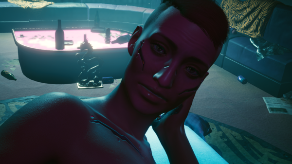 Романтическая сцена с Сандрой -3. Финал.